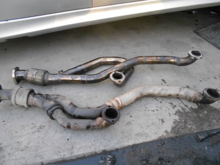 アルファロメオ156　2.5V6　等長フロントパイプ　MEXC-Sマフラー取付け