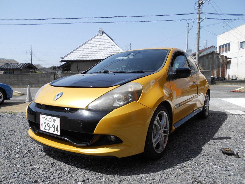 ルーテシア　RF4C　ルノースポール　走行距離20万ｋｍ超えました　過走行車のメンテナンス