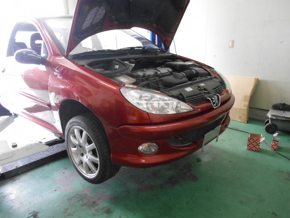 プジョー206　S16　エンジンマウント交換