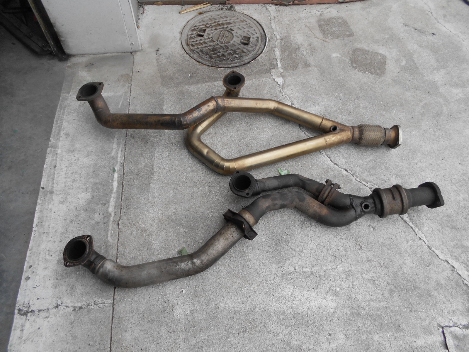 アルファロメオ156　2.5V6等長フロントパイプ