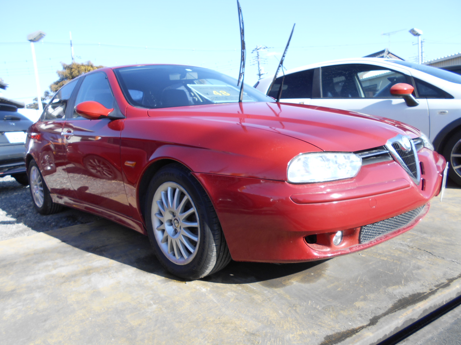 アルファロメオ156　2.0JTS左ハンドル　5MT